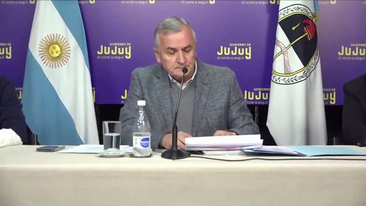 Agitación política en Jujuy: Gerardo Morales bajó dos artículos de la nueva Constitución