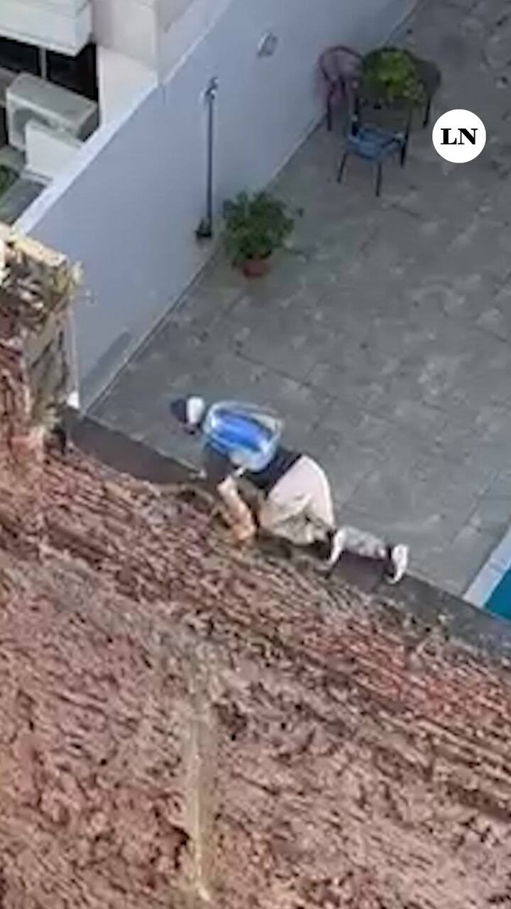 Darío Sosa y su rescate en altura