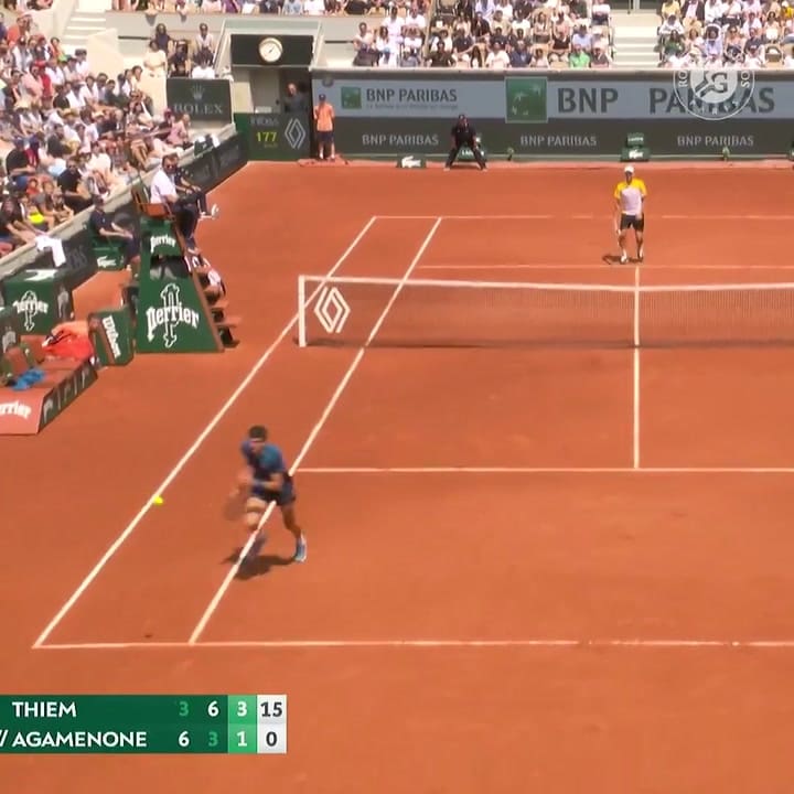 El increible punto de Franco Agamenone