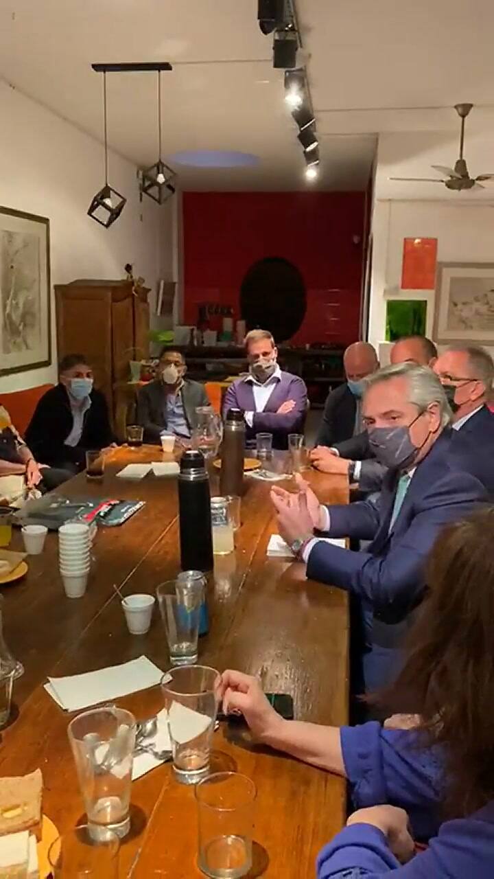 Alberto Fernández y un pedido alos comerciantes