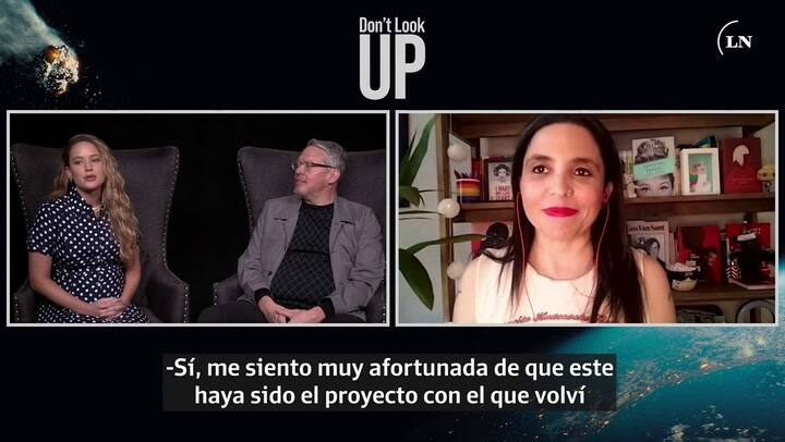 Entrevista con Jennifer Lawrence y Adam McKay 2