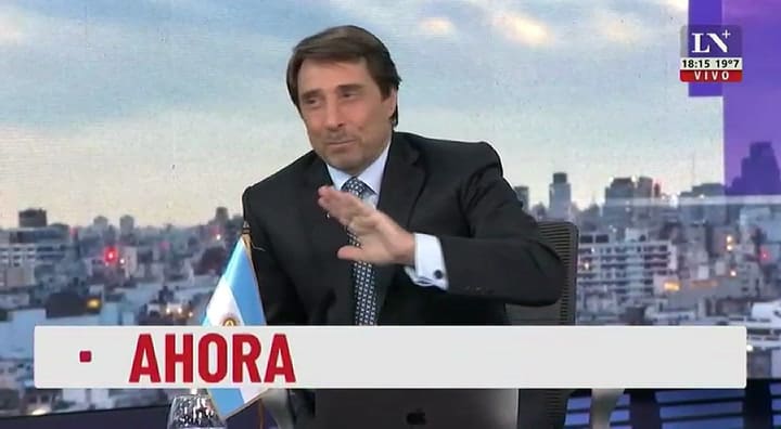 El cartel de una carnicería que hizo reir a Feinmann y su equipo