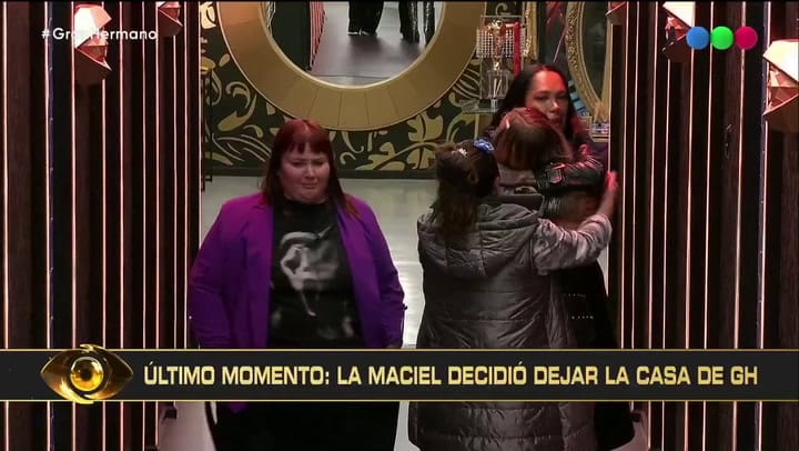 La Maciel abandonó Gran Hermano