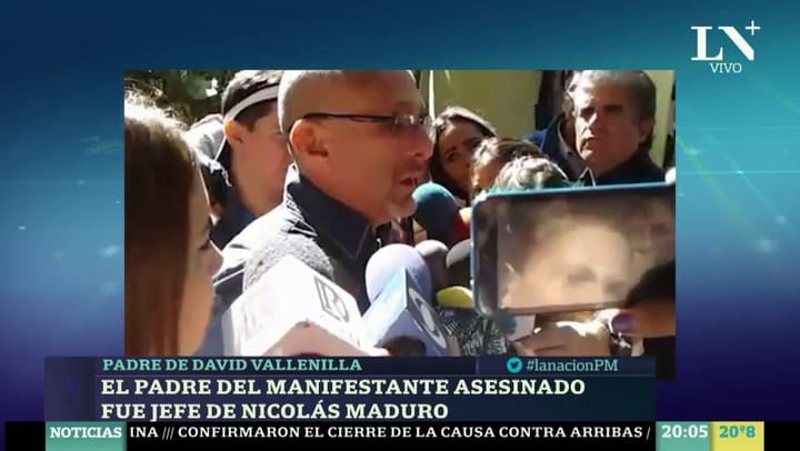 Venezuela: las palabras que el padre del joven asesinado le dedicó a Nicolás Maduro
