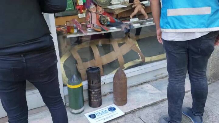 Cañones secuestrados