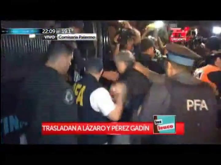 Salida de Lázaro Báez