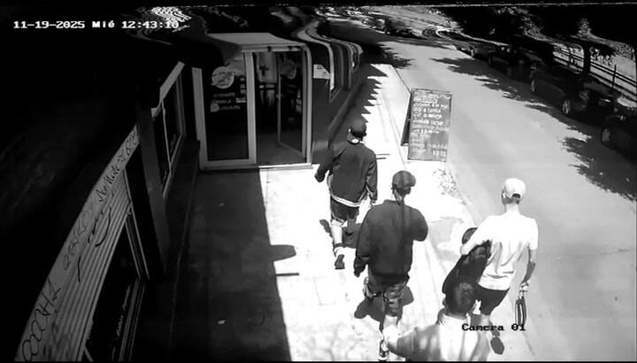 Las filmaciones fueron clave para identificar a los sospechosos