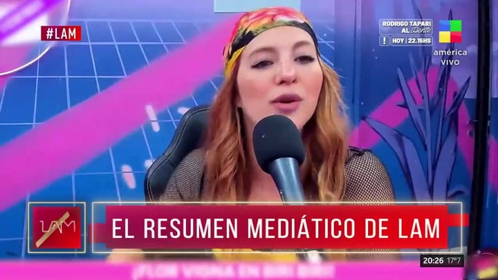 Flor Vigna rompió el silencio y habló por primera vez de su supuesta separación de Luciano Castro