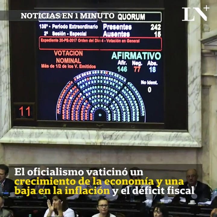 NOTICIAS EN 1 MINUTO - 22 diciembre 2017