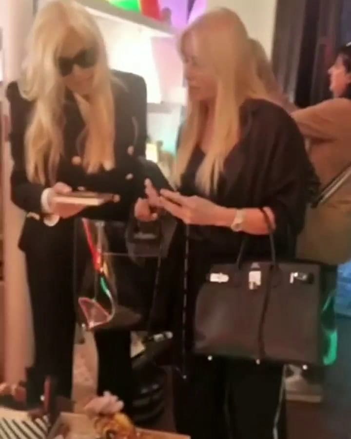 Susana Giménez visitó San Telmo