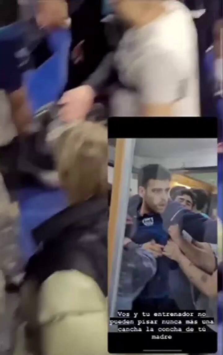 La batalla campal entre jugadores de Gimnasia y Racing de básquet y el repudio de un jugador