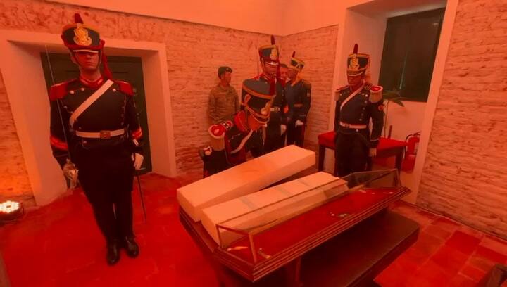 Llegada del Sable Corvo al histórico Convento de San Lorenzo