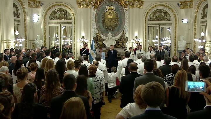 Macri encabezó el acto de ascenso de integrantes de las Fuerzas de Seguridad