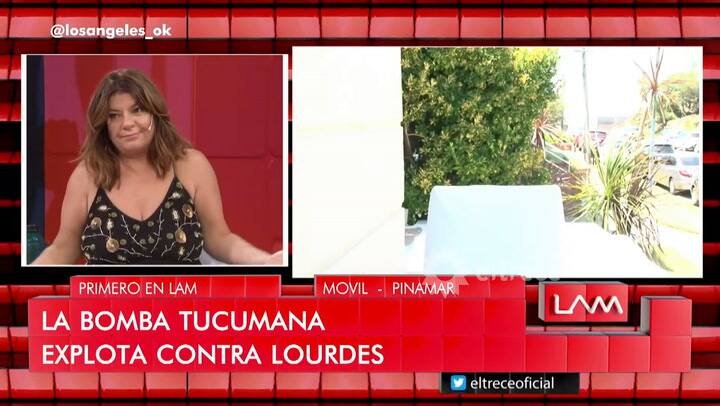 Enojo de La Bomba Tucumana por la pregunta sobre su sueldo como asesora cultural - Fuente: eltrece