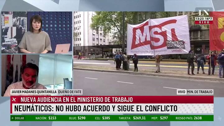 El dueño de Fate habló sobre la gravedad del conflicto de los neumáticos