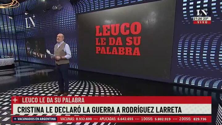 Alfredo Leuco: 'Demoler a Rodríguez Larreta es el único plan del Gobierno'