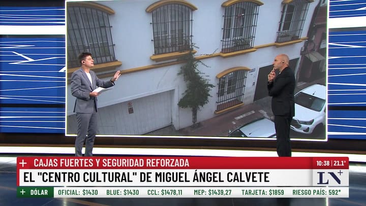 El "centro cultural" de Miguel Angel Calvete
