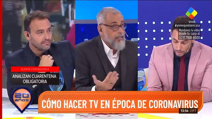 Coronavirus: Marcelo Tinelli viaja a Esquel para hacer la cuarentena - Fuente: Instrusos / AméricaTV