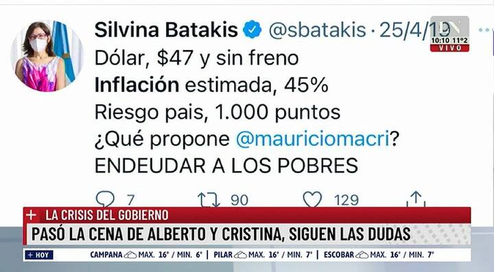 La patria está en peligro': Luis Novaresio se preguntó por qué ahora los artistas K no salen a opinar