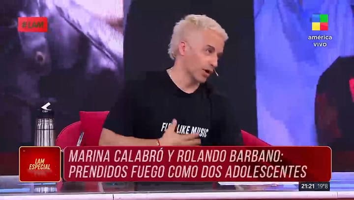 Los comentarios subidos de tono que se dejan Marina Calabro y Rolando Barbano en redes
