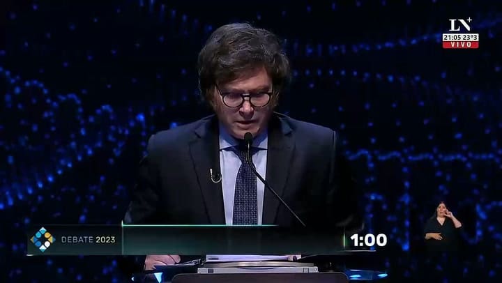 Presentacion de Javier Milei