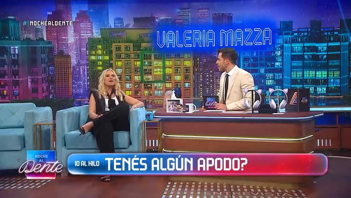 Valeria Mazza reveló el curioso apodo que tiene