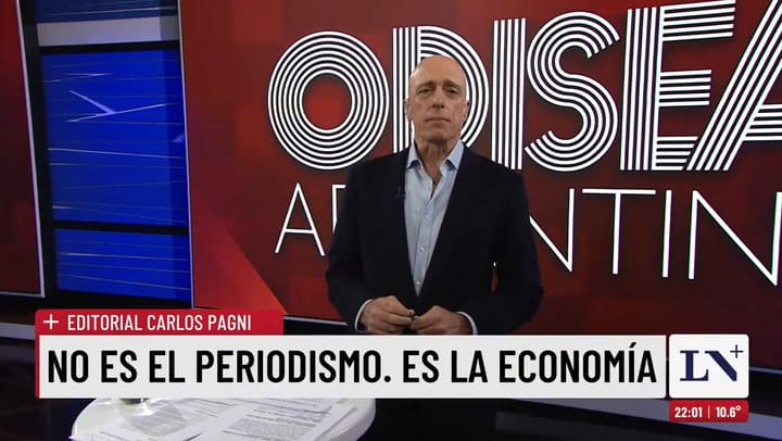 No es el periodismo. Es la Economía. El editorial de Carlos Pagni en Odisea Argentina (27/04)