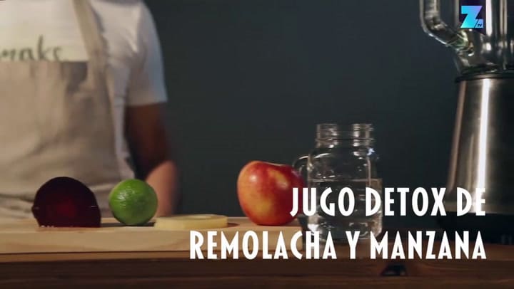 Jugos detox: remolacha y manzana