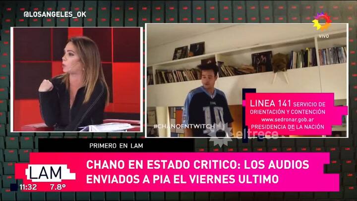 El audio que envió Chano antes de ser internado: 'No soy una minita del bailando'