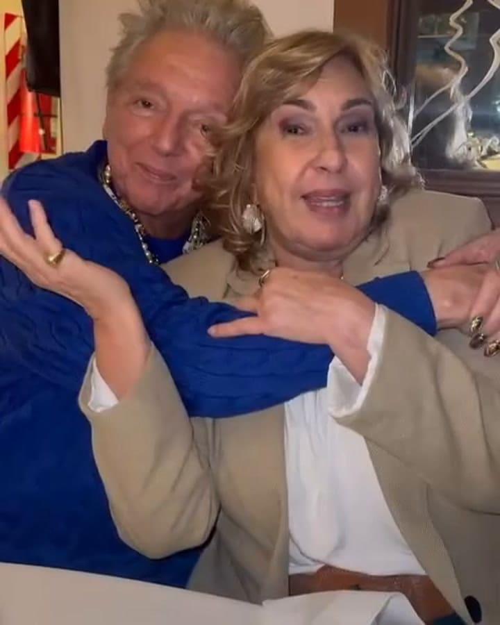 El reencuentro de Pepe Cibrián y Georgina Barbarossa