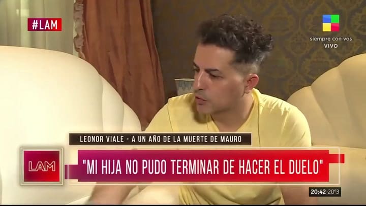 Leonor, la viuda de Mauro Viale cómo se sobrepone a la muerte de su marido