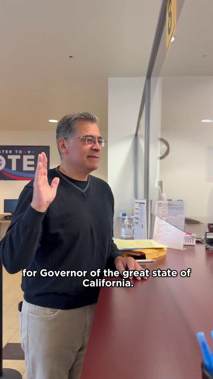 El Fiscal General de California oficializa su candidatura a gobernador