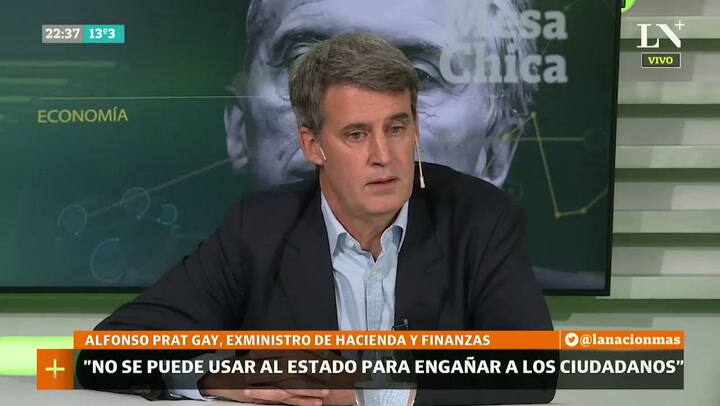 Alfonso Prat Gay: 'Marcos Peña es el ladero de Macri'