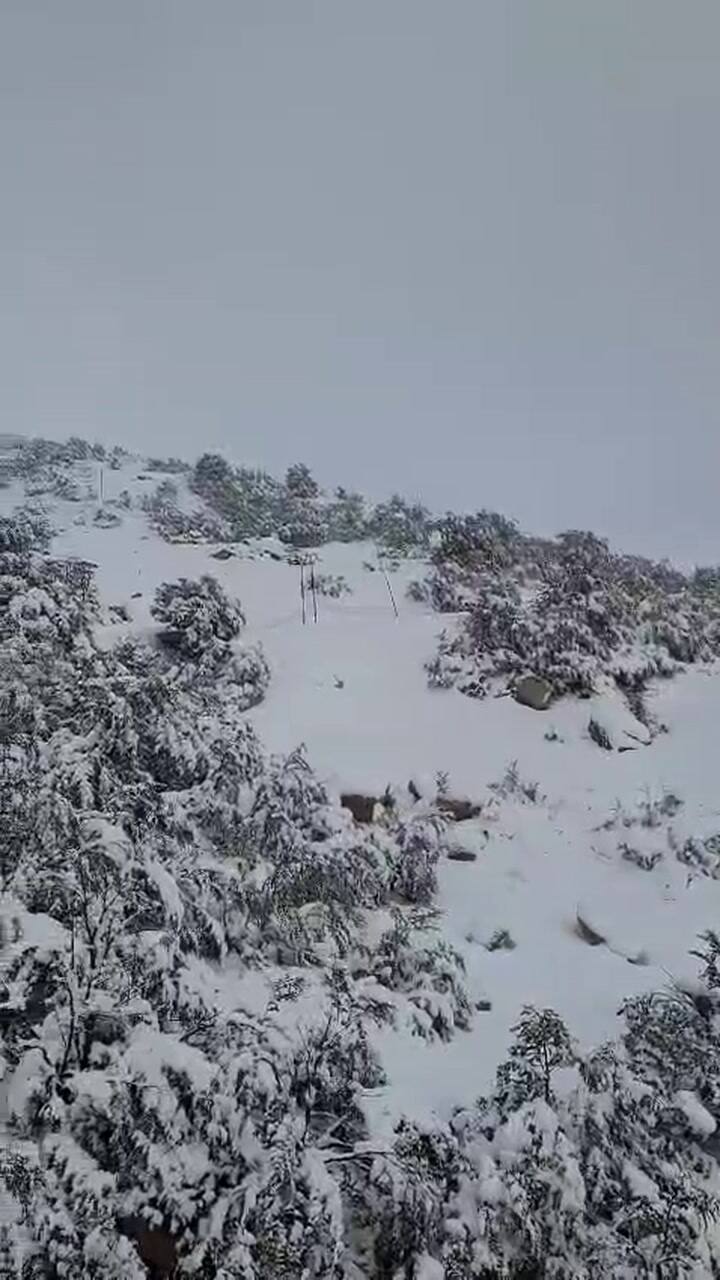 Marzo blanco: intensas nevadas en Bariloche