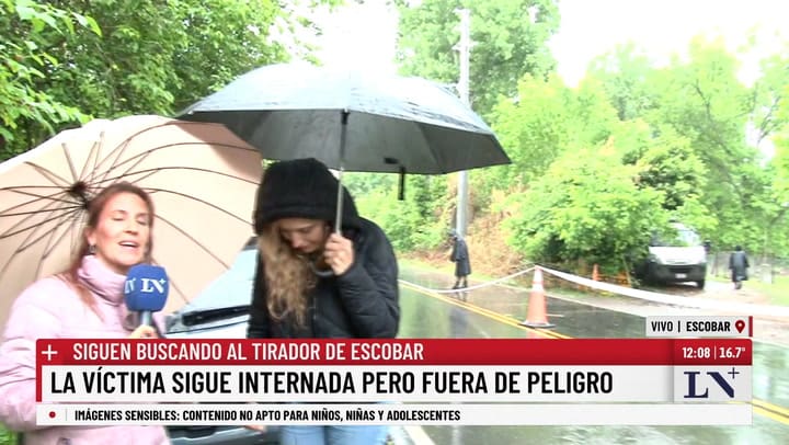 Hablo Ximena, amiga de la victima baleada en Escobar