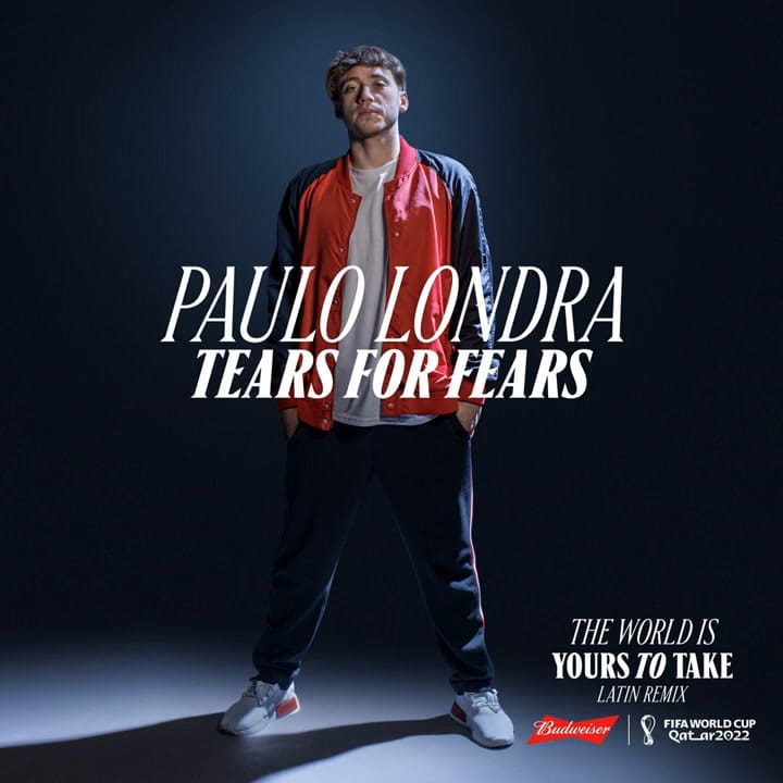 Paulo Londra participará en una de las canciones oficiales del Mundial Qatar 2022.
