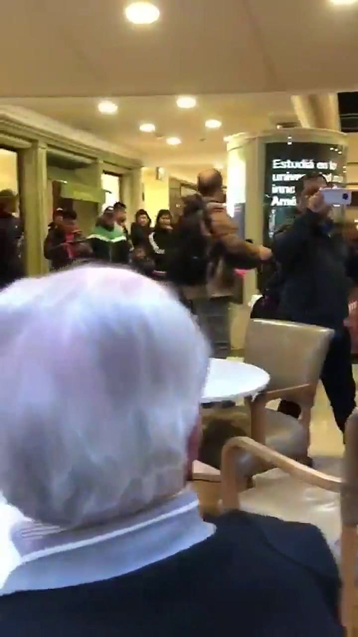 Militantes de la CTEP ingresaron a shoppings porteños - Fuente: Twitter