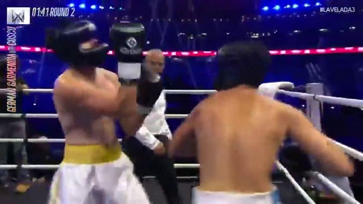 Coscu venció a Germán Garmendia en la Velada del Año 3