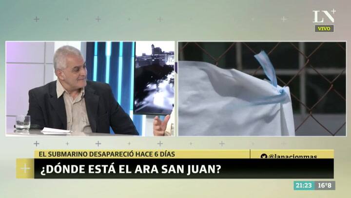 Luis López, oceanógrafo: 'El único problema acá son las baterías'