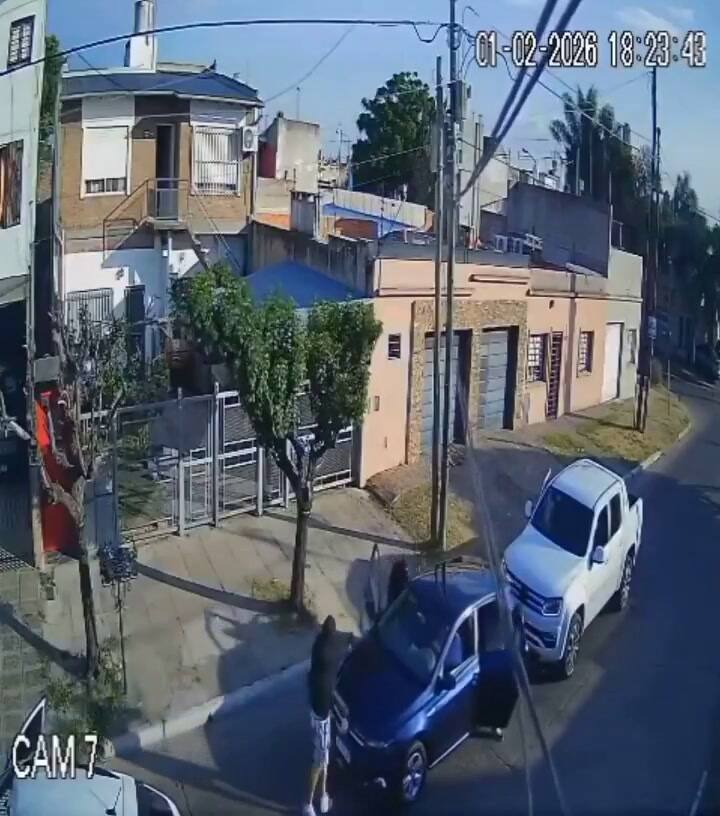 El robo duró menos de un minuto