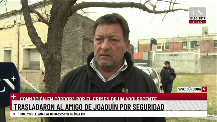 El dramático testimonio del tío de Joaquín: 'no fue solo un chico de 13 años'