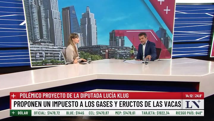 Gas tax and cow burps: testimony of Lucia Klug, project promoter