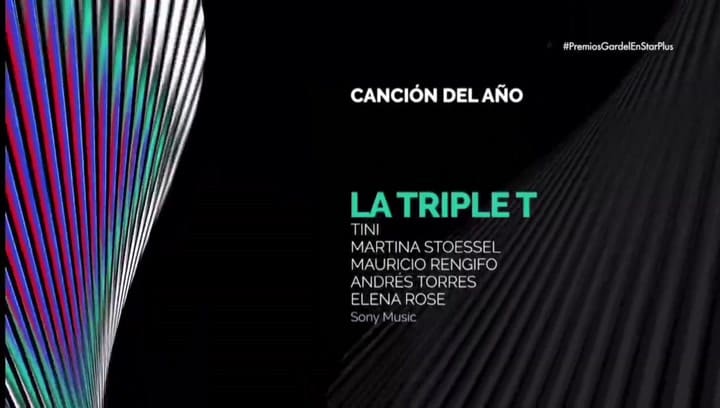 LA TRIPLE T canción del año