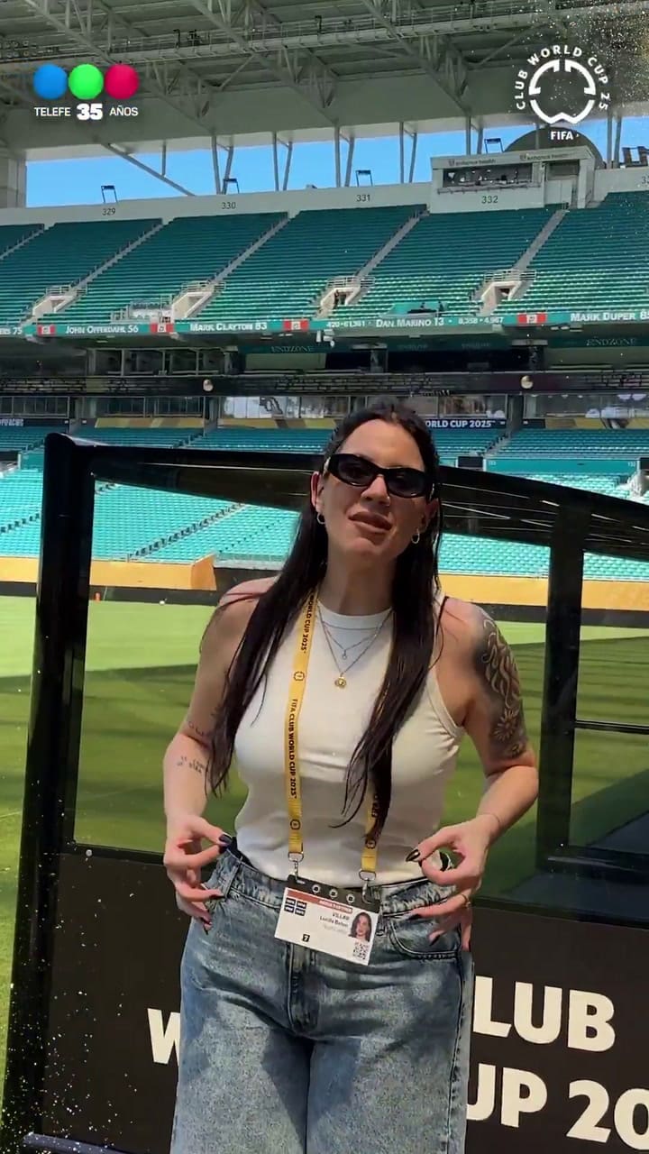 Lucila Villar: de la casa de Gran Hermano a cubrir el Mundial de Clubes