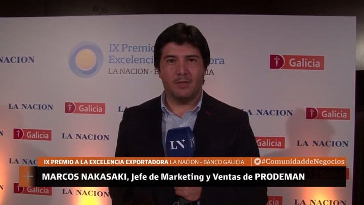 Marcos Nakasaki, jefe de Marketing de Prodeman
