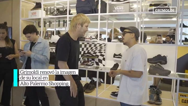 Grimoldi presentó su nuevo Concept Store en Alto Palermo Shopping