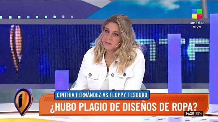 Floppy le respondió a Cinthia