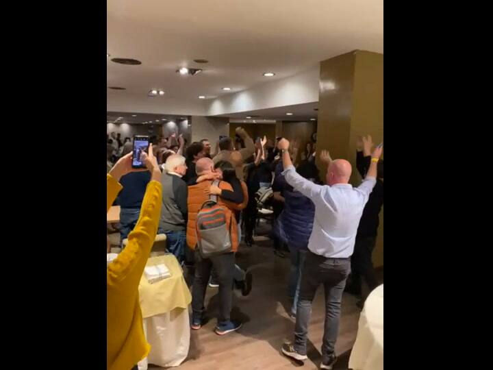 Festejo de Larreta y Pullaro en Santa Fe