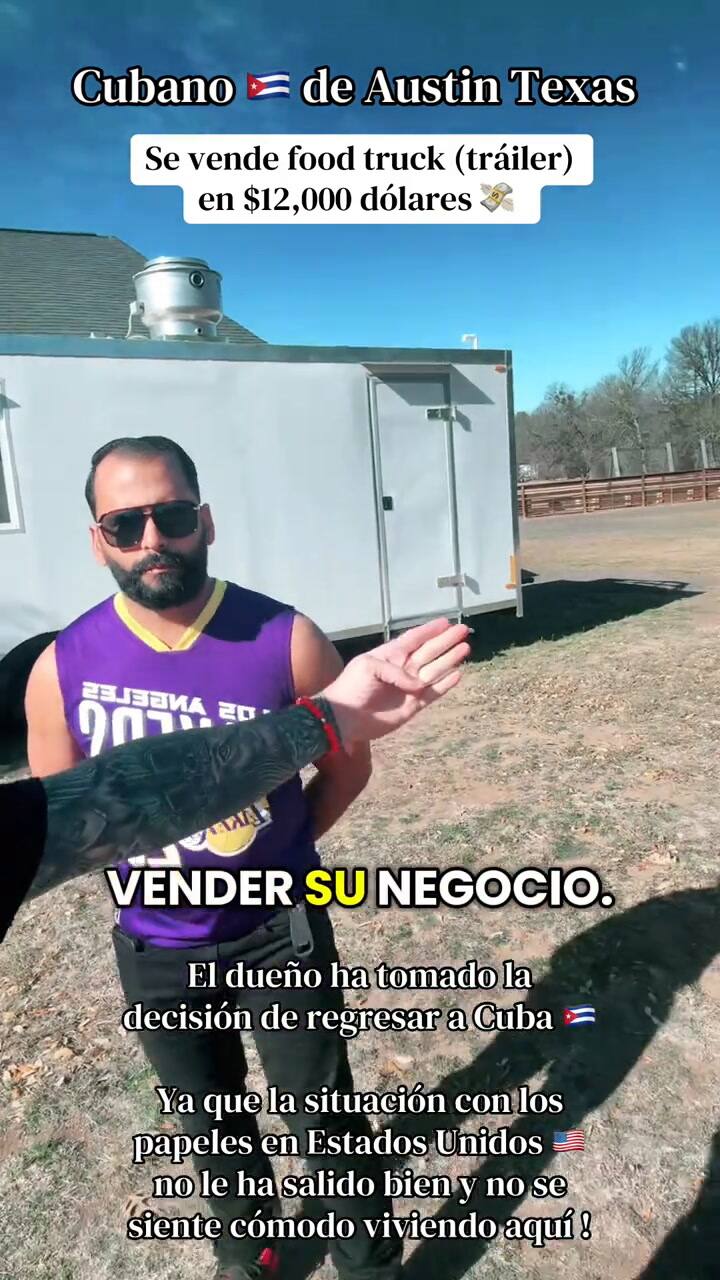 El cubano que lo vende todo para volver a Cuba