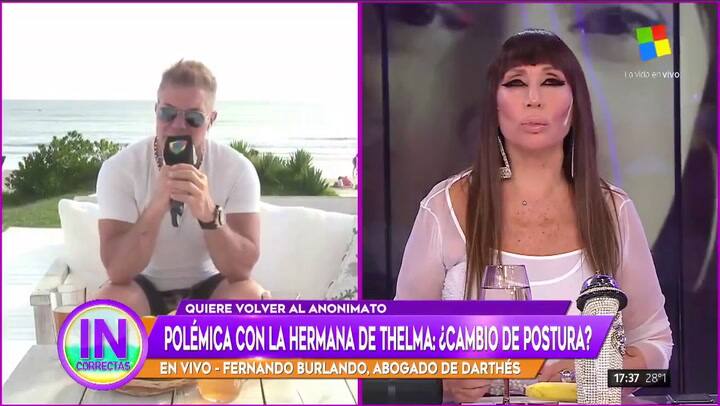 Burlando anticipó que Juan Darthés volverá al país - Fuente: América TV